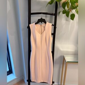 Calvin Klein Soft Pink Midi Dress